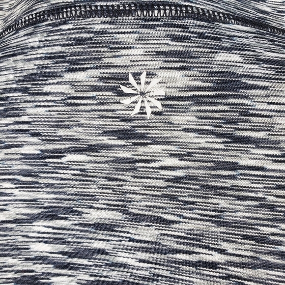 Athleta Space Dye Black Turtleneck Sweatshirt - Picture 12 of 12